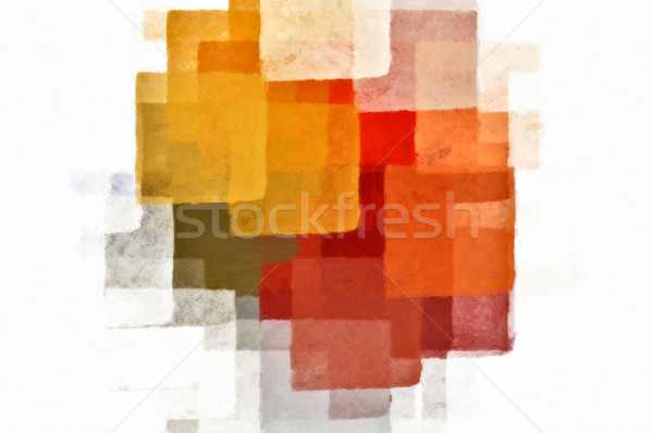 Farby wzór biały minimalny szczotki Zdjęcia stock © sirylok
