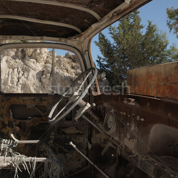 rusty car dashboard Stock photo © sirylok