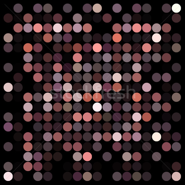 Muster Kreise geometrische Muster abstrakten Computer erzeugt Stock foto © sirylok