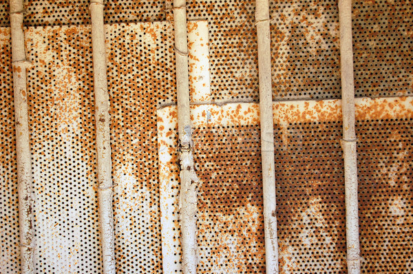 Rusty metal capas industrial textura diseno Foto stock © sirylok