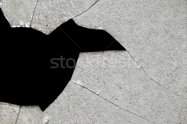broken glass fragments Stock photo © sirylok