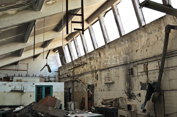 abandoned factory ruins Stock photo © sirylok