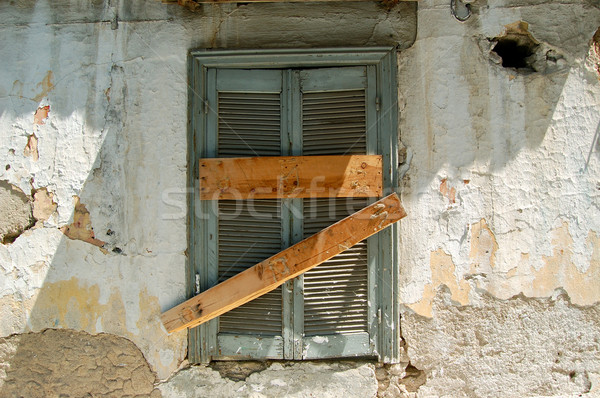 boarded up window Stock photo © sirylok