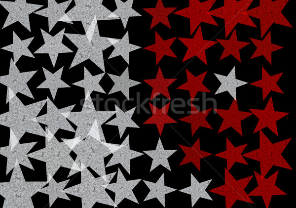 Estrellas forma grunge patrón ilustración resumen Foto stock © sirylok