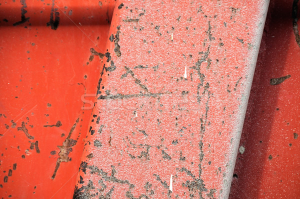 Przemysłowych maszyn powierzchnia powierzchni metalu szczegół farby Zdjęcia stock © sirylok