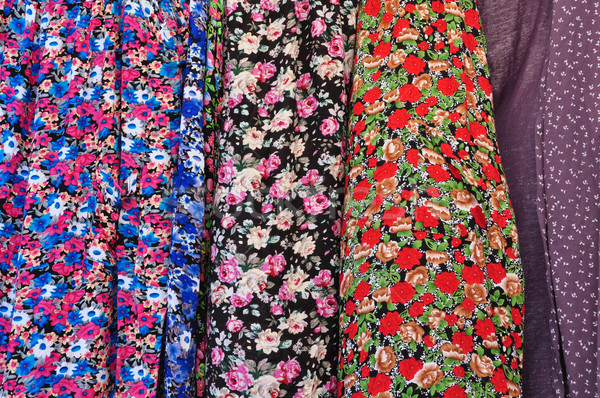 Floral Muster Textil Kleidungsstücke abstrakten Stock foto © sirylok
