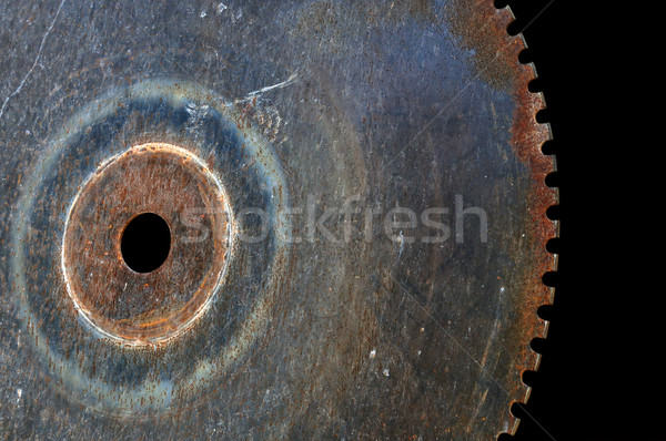 [[stock_photo]]: Rouillée · vu · lame · roue · vintage