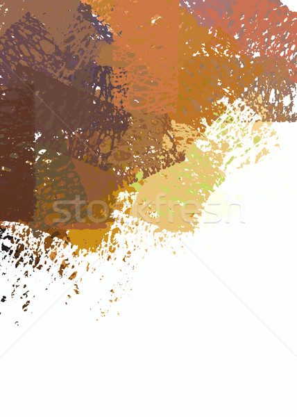 Pastello colori abstract illustrazione pennello vernice Foto d'archivio © sirylok