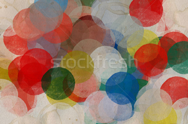 paint smudged circles Stock photo © sirylok