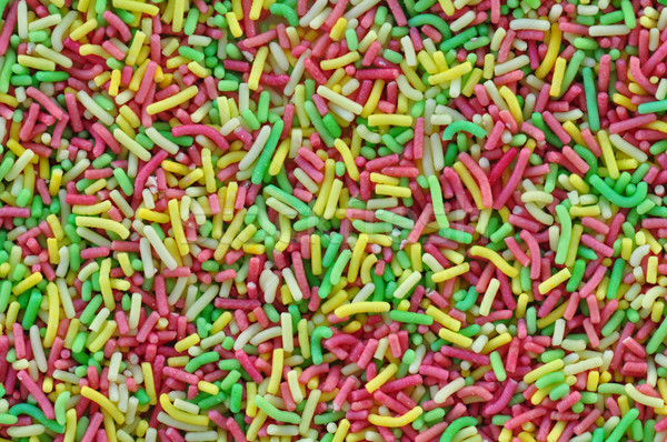 Garnieren candy farbenreich süß Party abstrakten Stock foto © sirylok