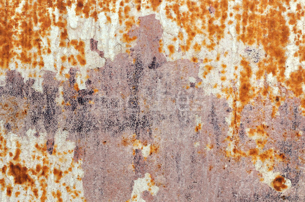 chipped rusty metal Stock photo © sirylok