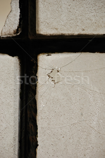 dusty glass window Stock photo © sirylok