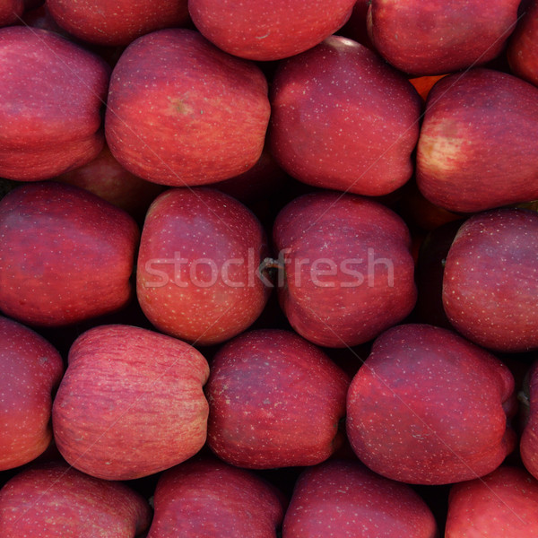 Rojo manzanas frutas fruta fresca textura Foto stock © sirylok