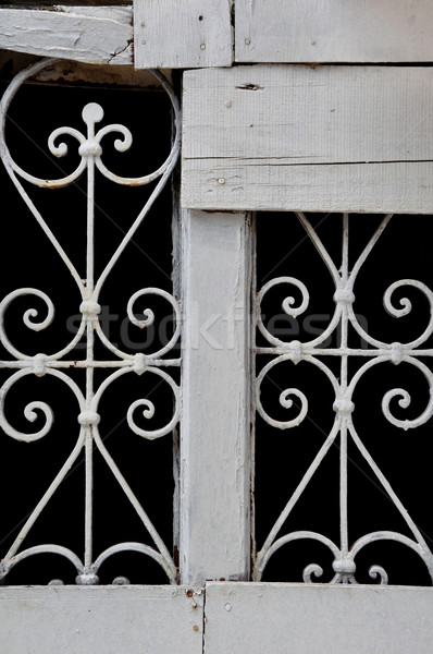 vintage decorative metal pattern Stock photo © sirylok