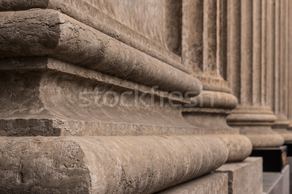 Corinthian Columns Base Detail 4 Stock photo © skylight