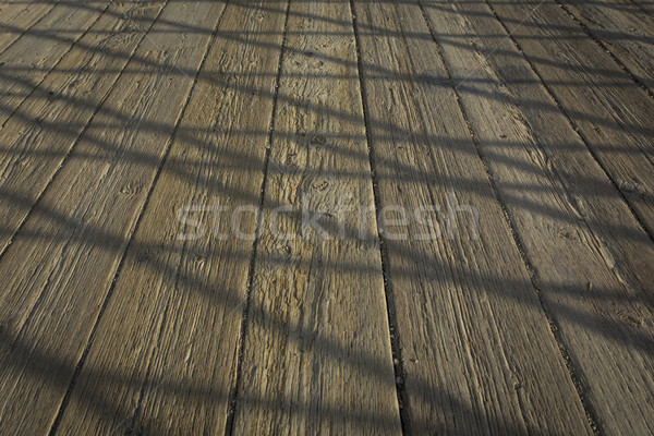 Wooden Bridge Deck Stock photo © skylight