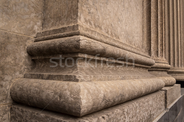 Corinthian Columns Base Detail 3 Stock photo © skylight