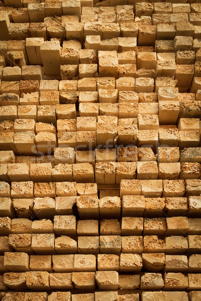 Grezzo taglio legname segheria Foto d'archivio © skylight