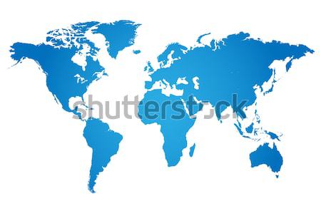 Mapa do mundo ilustração negócio computador mapa abstrato Foto stock © smarques27