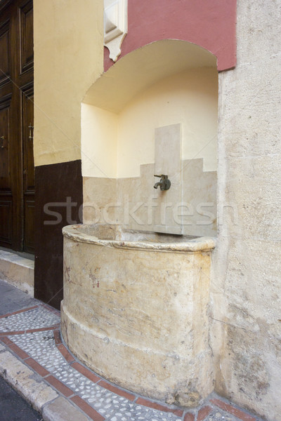 Fontana città Spagna uno molti antica Foto d'archivio © smartin69