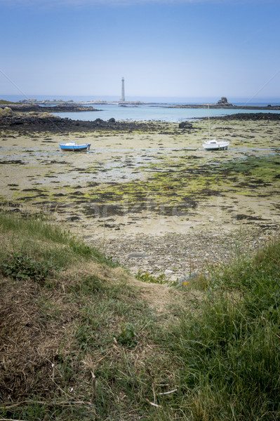 Brittany Beach at Low Tide Stock photo © smartin69