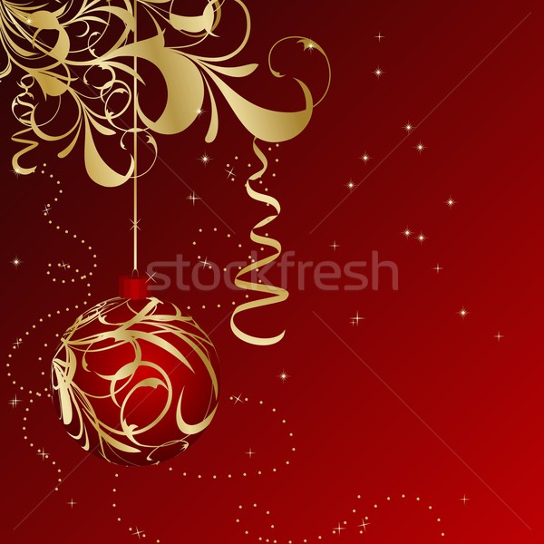 Stock photo: elegant christmas background