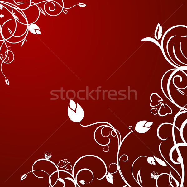 Stock photo: Floral background