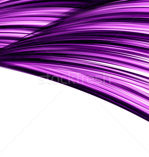 Fioletowy streszczenie fali techno granicy przestrzeni Zdjęcia stock © smeagorl