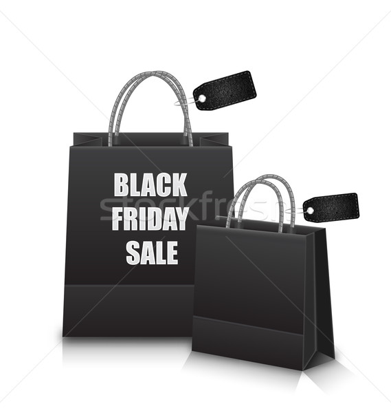 Verkoop korting black friday verkoop illustratie Stockfoto © smeagorl