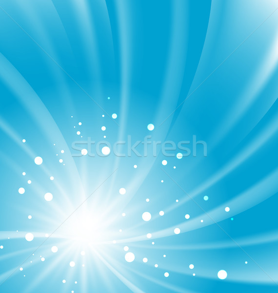 Abstract beweging explosie illustratie water achtergrond Stockfoto © smeagorl