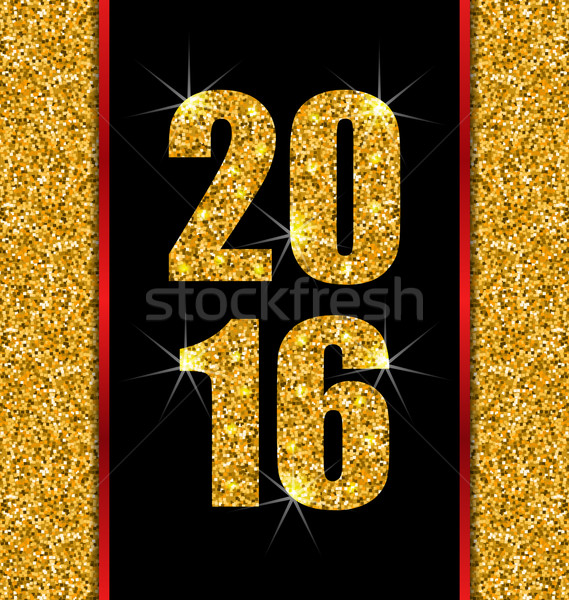 Happy New Year 2016 Stock photo © smeagorl