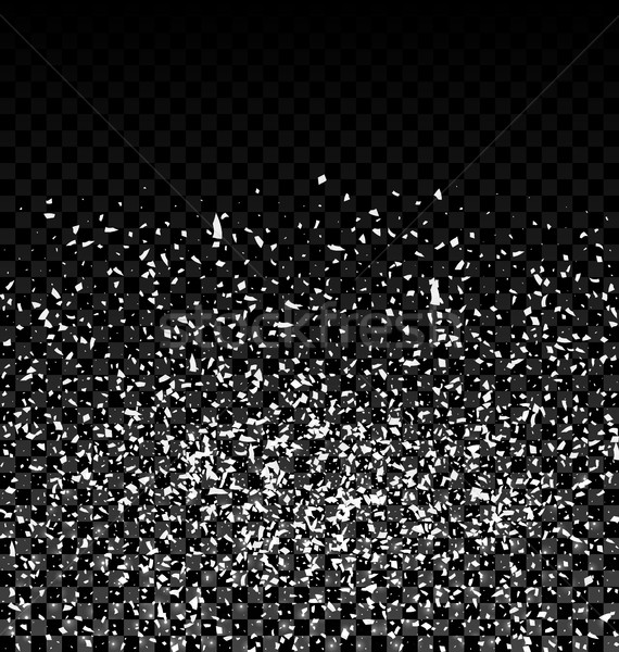 Ezüst szemcsés absztrakt textúra sötét kockás Stock fotó © smeagorl