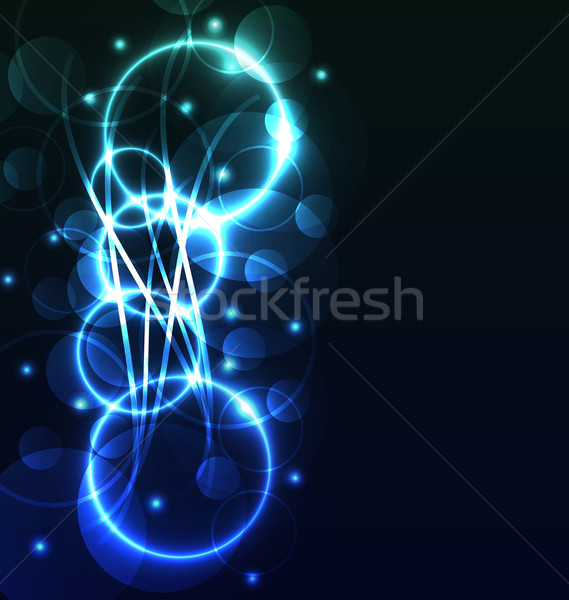 セット 泡 ライト効果 抽象的な 実例 デザイン ストックフォト © smeagorl