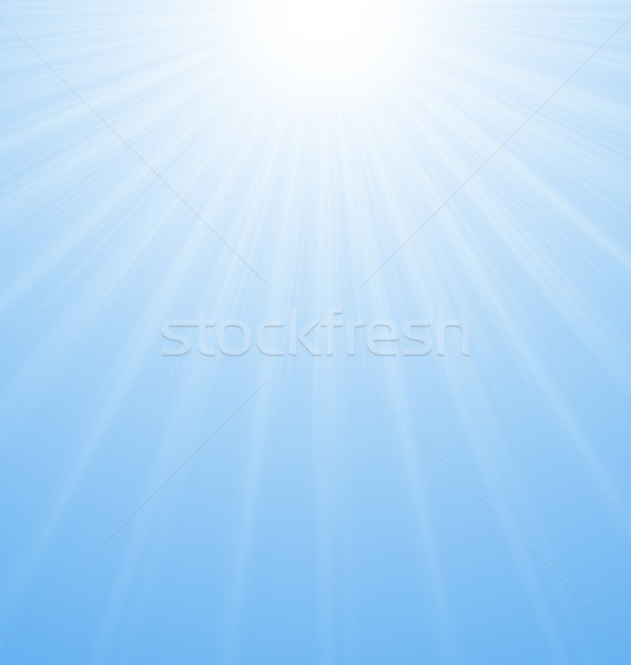 Abstract Blue Background Sunburst Vibrant Stock photo © smeagorl