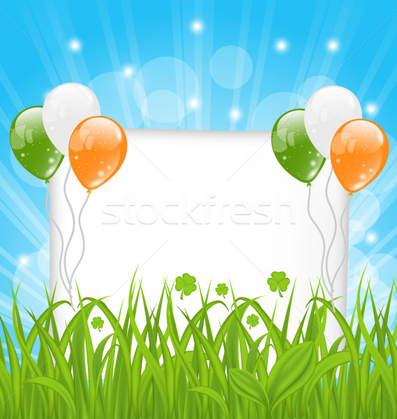 Happy St Patricks day celebration card  Stock photo © smeagorl