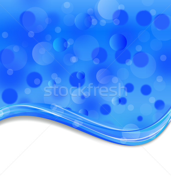 Abstract blue background with light effect Stock photo © smeagorl