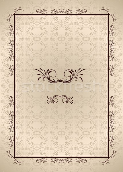 Illustration vintage background Stock photo © smeagorl