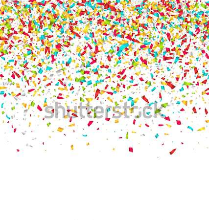 Coloré confettis résumé texture [[stock_photo]] © smeagorl