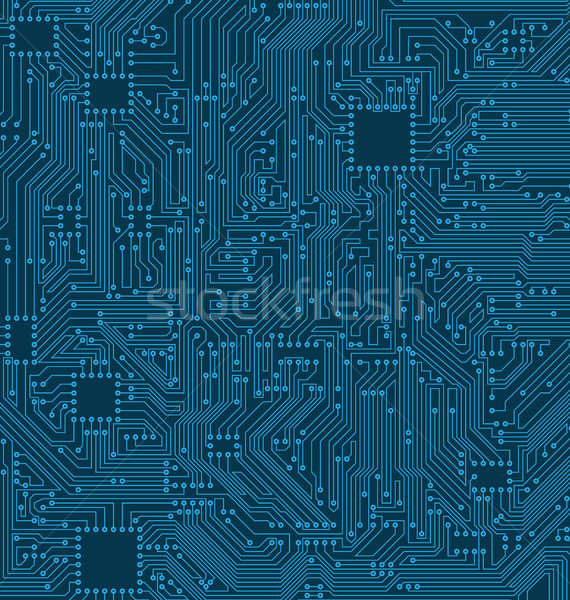 Foto d'archivio: Digitale · circuito · texture · processore · madre · illustrazione