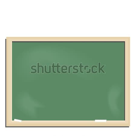 Realistisch illustratie school Blackboard business student Stockfoto © smeagorl