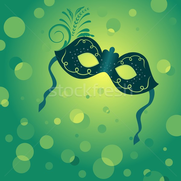 holiday background with carnival mask Stock photo © smeagorl