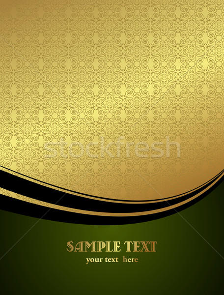 [[stock_photo]]: Luxe · carte · invitation · vecteur · belle · fleur