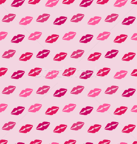 Sem costura textura rosa romântico padrão ilustração Foto stock © smeagorl