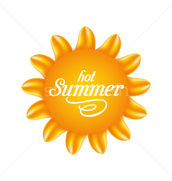 Nature Sunny with Text, Abstract Summer Background Stock photo © smeagorl