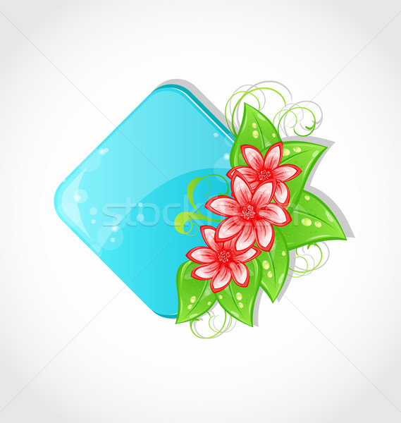 Bouquet flowers and place for text Stock photo © smeagorl