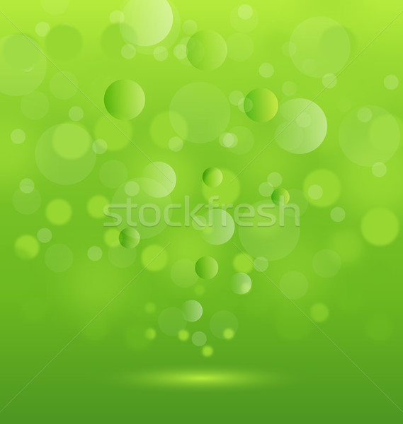 Abstract background green lights Stock photo © smeagorl