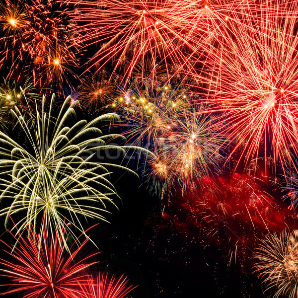 Spectacular fireworks Stock photo © Smileus