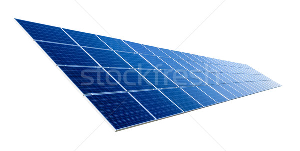 Solar panel isolated on white Stock photo © Smileus