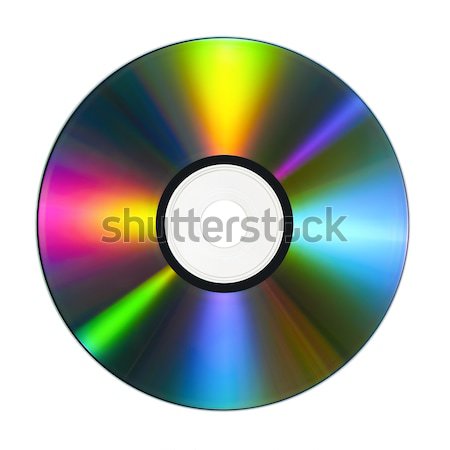 CD with colorful reflections Stock photo © Smileus