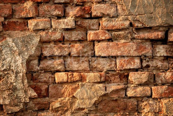 Rustic vintage brick wall Stock photo © Smileus